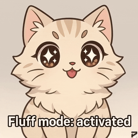 Tofu Fluffy Cat GIF by Persona