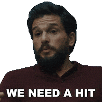 Kit Harington Hit Sticker by HBO Max