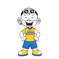 Roligt Skratta Sticker by Zhot