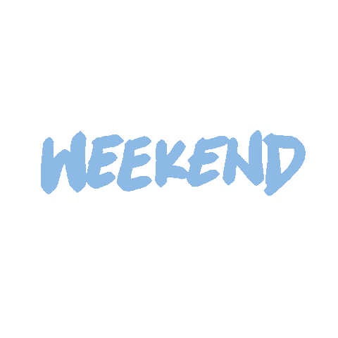 weekend week Sticker