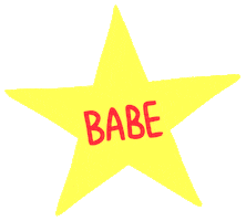 Illustration Star Sticker by Loja Bad Gal