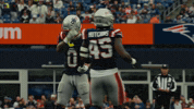 Football Celebration GIF by New England Patriots