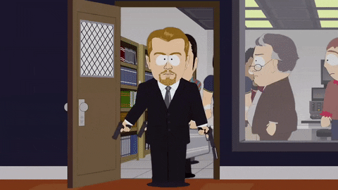 guns suits GIF by South Park 
