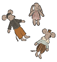 suenjill knuffel knuffels maileg su en jill Sticker