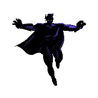 Superhero Lightningbolt Sticker by Joom Marketplace