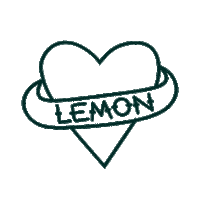Logo Love Sticker by Lemon Printers