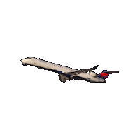 Travel Flying Sticker by Endeavor Air
