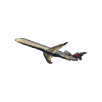 Travel Flying Sticker by Endeavor Air