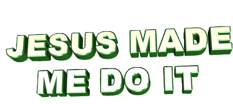 animation jesus Sticker by AnimatedText