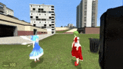Touhou Project Cow GIF
