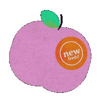 Pink Apple Sticker