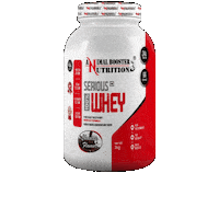 Whey Protein Sticker by animal booster nutrition.