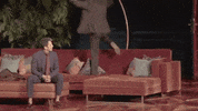 jump run away GIF by National Theatre