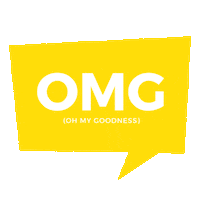 Oh My Goodness Omg Sticker by Dazzle4Rare
