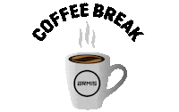 Coffee Break Sticker by ARMIS