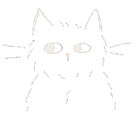 Cat See Sticker