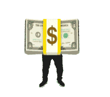 White_Room money man emoji dancer Sticker