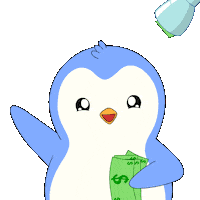 Money Crypto Sticker by Pudgy Penguins