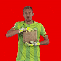 Lukas Hradecky Popcorn GIF by Bayer 04 Leverkusen