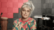 Just Kidding Wink GIF by Hardly Art
