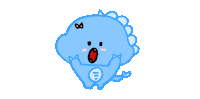 Blue Dragon Sticker