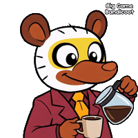 Big Game Coffee Sticker by VeeFriends