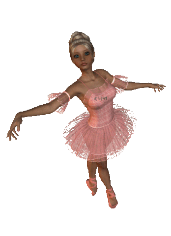 ballerina STICKER