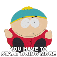 Do More Eric Cartman Sticker by South Park