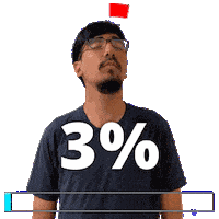 3 Percent Sticker
