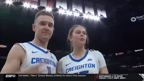 Creighton Bluejays Jensen GIF by Creighton University Athletics