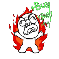 Fire Money Sticker by Rageguy