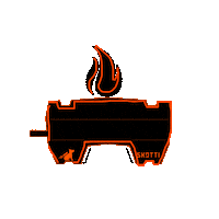 skottigrill grill outdoor sausage grilling Sticker