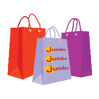 kauppakeskusjumbo shopping shop jumbo shoppingbag Sticker