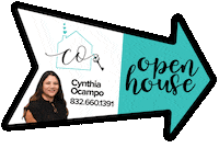 RealtorCynthiaOcampo real estate realtor realty open house Sticker