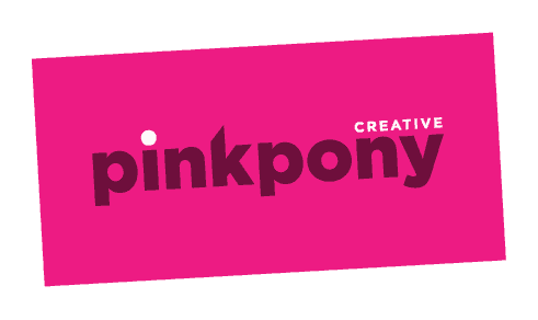 Pinkpony Sticker by Pink Pony Creative