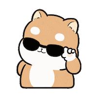 Line Shiba Sticker by 柴犬皮皮&小胖雞