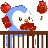 Chinese New Year Penguin Sticker by Pudgy Penguins