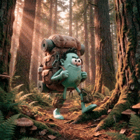 Happy Walking GIF by Fresh Cake