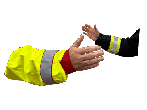 Team Helfen Sticker by ASBOOE