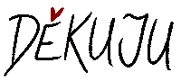 Dekuji Sticker
