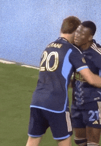Philadelphia Union Hug GIF by Major League Soccer