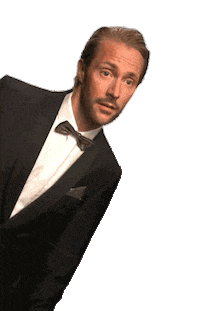 turning around Sticker by tv2norge