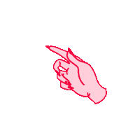 Arrow Hands Sticker by nancygirlapparel
