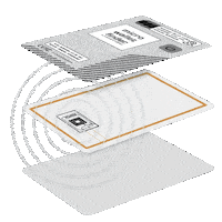 Rfid Airtag Sticker by Mighty Wallet