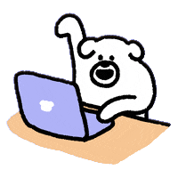 Work From Home Dog GIF by takadabear