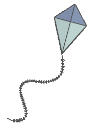 Kyte_BABY rainbow baby flying toddler Sticker