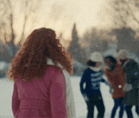 Staying Warm First Snow GIF by AnaCatali