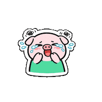 pigsyfun reaction happy funny excited Sticker