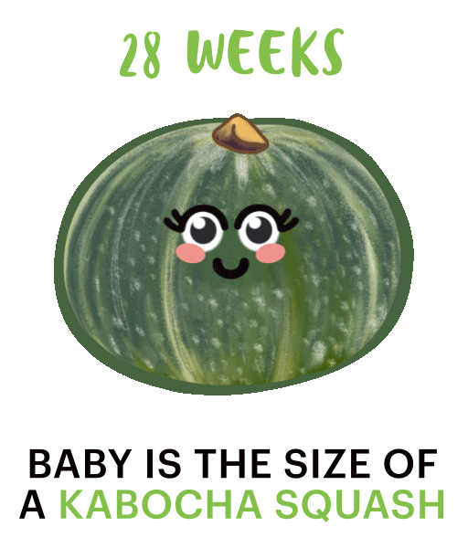 28 weeks baby Sticker by Parents