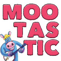 MooMusic moomusic maggiemoo moosicalfun henryhorse Sticker